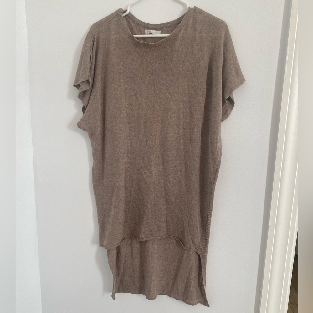 Italian made high-low tunic
